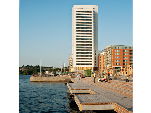 Följer det mesta som händer i Nya Kungsholmen  (Västra Kungsholmen ) utveckling.