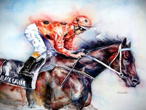 If you want some thing different, original hand painted, watercolour, oil, acrylic, love HORSE RACING, portraits, pets, find me at d Groves in Chester.