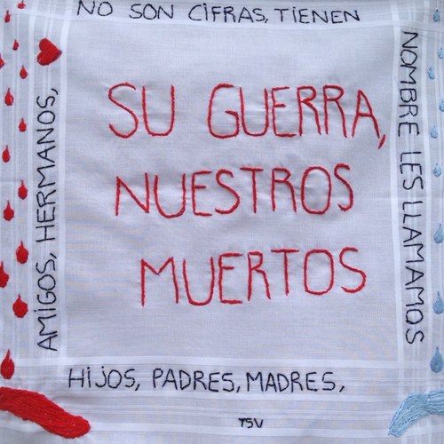 Cada domingo nos reunimos en el Parque Rojo a recobrar la memoria de los caídos en esta guerra