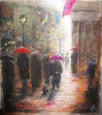 I have been painting for many years, specialising in commissions of animal portraits & various street scenes & landscapes.working in oils & pastel.
