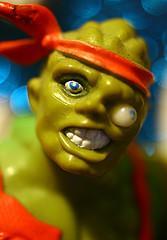 Hi I'm Melvin Junko but you can call me Toxie. I'm a hideously deformed creature of superhuman size and strength and leader of the Toxic Crusaders.