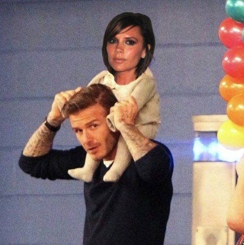 SticktoriaBecks's profile picture. Victoria Beckham (Parody) Married to @DB_DavidBeckham World's Skinniest Woman 12 years running. Only gets fed every 2 months. Once in a girl band with a ginger.