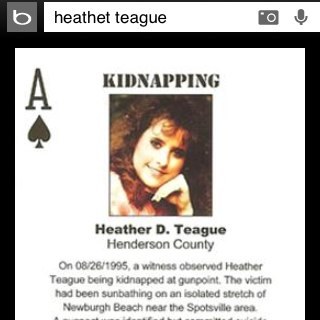 whereisHeatherT's profile picture. Missing Without A Trace