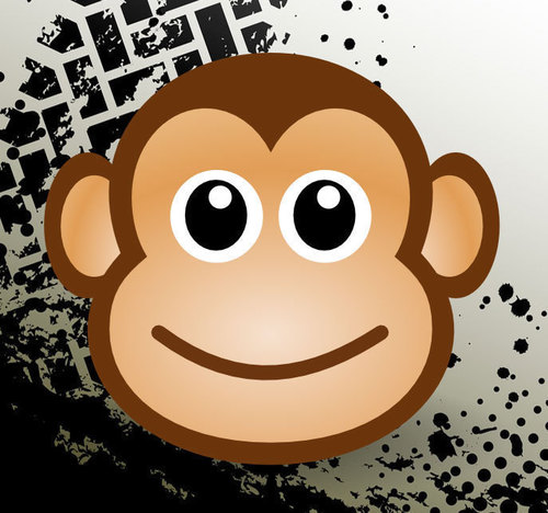 Motoring chimp in the marking: a corporate suit with a passion for cars, offering honest servicing and advice.