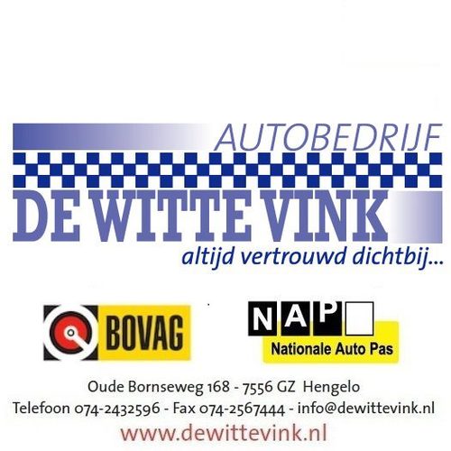 Autobedrijf De Witte Vink | BOVAG | autoverkoop en reparaties | schadeherstel | service staat voorop! | https://t.co/hGhPlPNwKM tel: 074 - 243 25 96