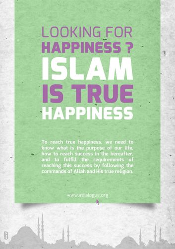Are you looking for happiness, the meaning of life, peace of mind. you Will be found in Islam, I hope that you read about