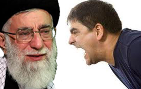 Founder and leader of the global movement of insulting Khamenei موسس و رهبر جنبش جهانی اهانت به خامنه ای