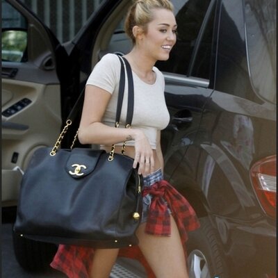 Miley cyrus chanel bag sale