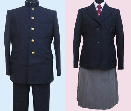静岡西高等学校制服画像