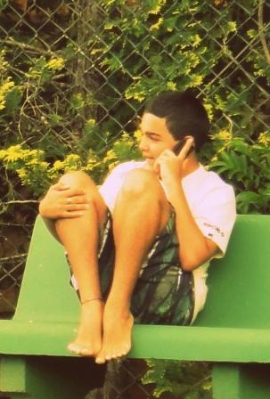 blow a kiss, fire a gun.