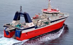 Captain of the Ice Breaking Triple Trawler Mersey Phoenix...fishing the Canadian North Atlantic for Shrimp. Master Mariner