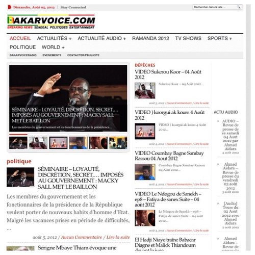 Breaking News + senegal + entertainment + videos news