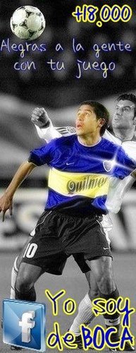Fanático, fanático de Juan Roman Riquelme y de Boca♥
Página: http://t.co/kZ7OEWUCqo
