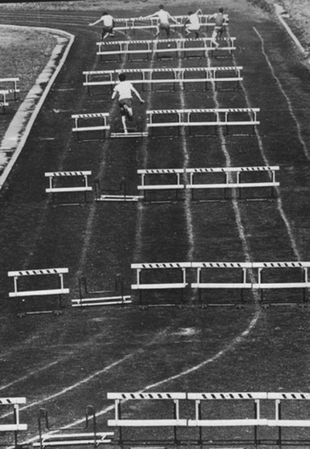 because when you run track, everything becomes a problem. i feel your pain. spandex&spikes. snapchat: tracklete_probs