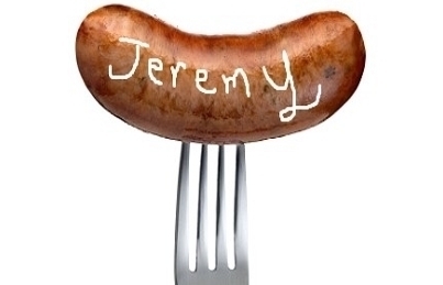 Doing my bit for the sausage community.