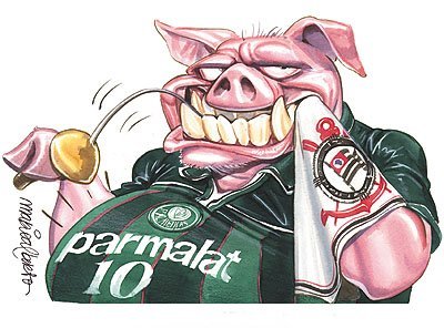torcida palmerense em peso para falar sobre os jogos