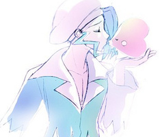 Wallace, being a former member of Team Aqua and denounced Hoenn victor, is currently awaiting new challengers as Champion.