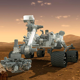 NASA's next mission to Mars. I'm currently en route to the Red Planet. Arrival anticipated Aug. 5, 2012.