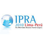 Síguenos en @ipralatam y entérate lo último de nuestro 3er Congreso Internacional de Relaciones Públicas y Encuentro Latinoamericano IPRA. 18 - 20 Set 2012