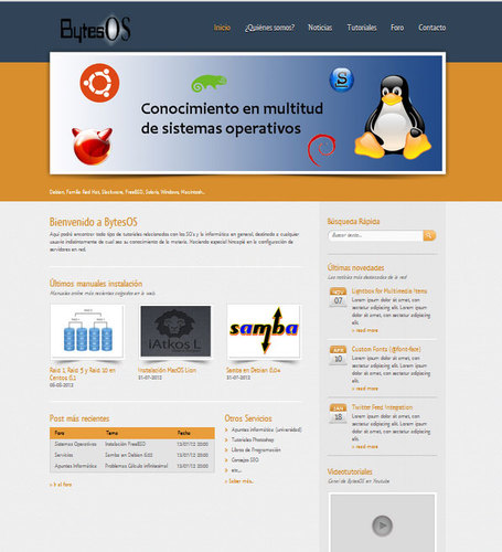 BytesOSWeb's profile picture. Web de ayuda informática formada por estudiantes: manuales de instalación en servidores de cualquier sistema operativo