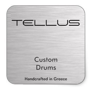 Custom Drums Handcrafted in Greece      Complete sets , snare drums, and restoration services info@tellusdrums.com