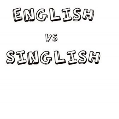 English Vs Singlish B Sigh Sg Hais Bvssg