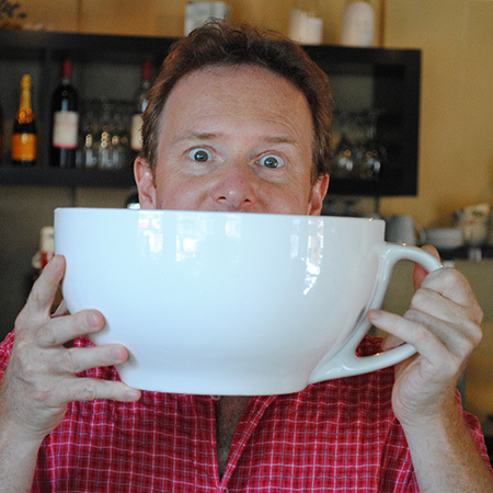 Jazz devotee, book fiend, dog guy and tireless zealot for coffee perfection who loves the excessive state of brain excitation caused by #coffee.