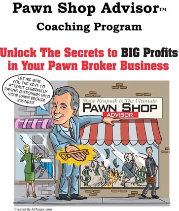 PawnShopAdvisor's profile picture. Steve Krupnik is The Pawn Shop Advisor(tm) and you can follow him to receive free pawnbroker tips via Twitter.