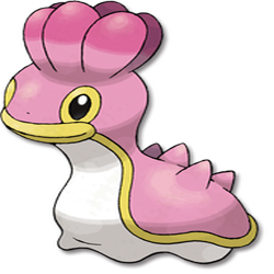 Le_PinkShellos's profile picture. #422 It lives along bodies of water. Its body shape has changed to suit its habitat.