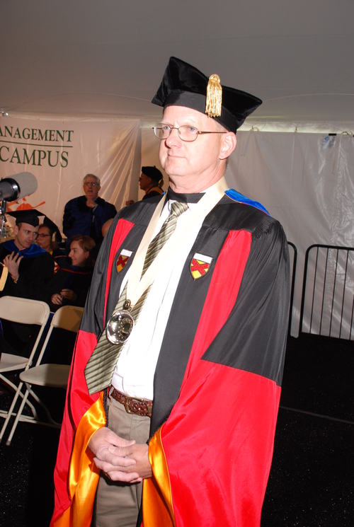 I'm a business school professor at Long Island University.