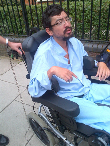 Profoundly disabled man sent to Wormwood Scrubs prison. 7 weeks later in UCLH on life support.