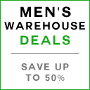 Get exclusive Mens Warehouse and other clothing store deals. Save up to 50% on Mens Warehouse.