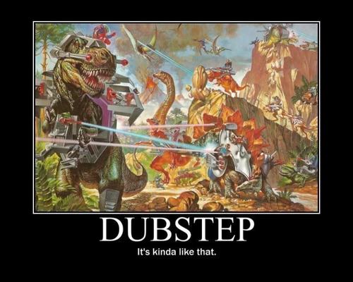 I tweet about what happens when you blast some good ol' fashioned dubstep!