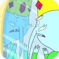 This is the Ice King! Leave a message if you're a princess, and if you're not, I will destroy you!