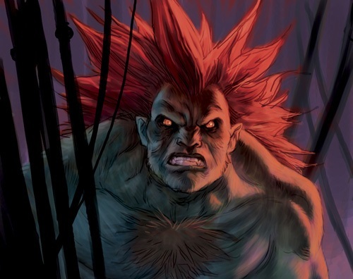 GURAH! (I am Blanka! I test my skills on the man eating beasts from the jungles of Brazil! I am not comic relief! Little to no translating) #Translates