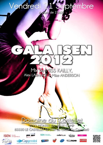 Pôle du BDE de l'ISEN-Toulon, chargé d'organiser le gala édition 2012!