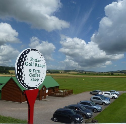much more than a golf range, best little coffee shop in angus. not just for golfers , every one welcome .