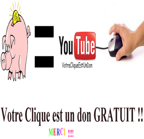 Twitter d'un projet youtube : http://t.co/ocJXzXArzZ