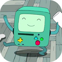 My name is BMO and I am a computer! You can always get on my good side if you push my buttons!