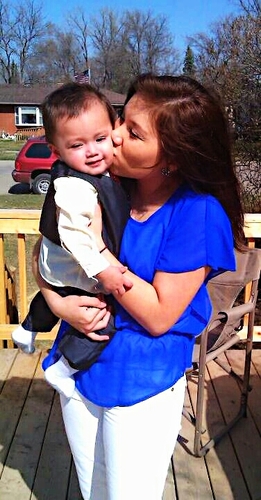 Momma to the most handsome, smartest & happiest boy alive-Kade