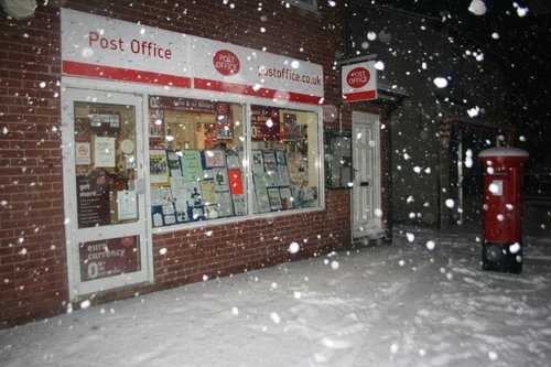 Post Office at the heart of the local community.