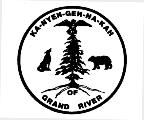 People of the original nations of Turtle Island who belong to families organized pursuant to ancient ways. Ka-nyen-geh-ha-kah (Mohawks) of Grand River support.