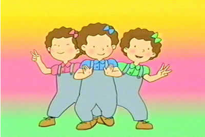 Soy Tereso, uno de Las Tres Mellizas. Sí, soy un hombre, lo descubrí hace poco. Soy muy listo y me gusta el rosa. Mis sisters son Ana y Helena.