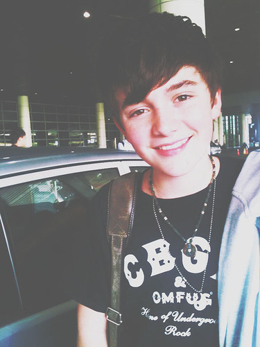 WE LOVE @greysonchance!! ♥ Follow our personal accounts ;) @ItsArianneV @daniyamsuan @colleencruuz ☺ SPREAD THE LOVE! ♥ Holy Crap