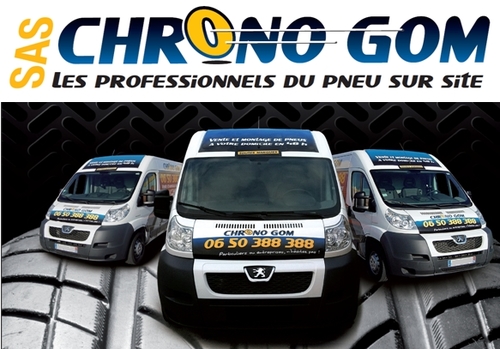 ChronoGom vente et montage de pneus à domicile ou au travail.
Toutes les marques de pneus  au meilleur prix.
Devis gratuit au 06 50 388 388 
Chrono Gom .