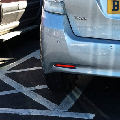 There is only 1 excuse for bad parking.
You're a cunt.