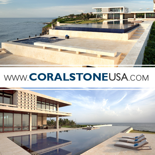 Coral Stone USA is an exclusive producer and distributor of pool deck coral stone, tiles, slabs, pool coping, stone blocks and pavers.