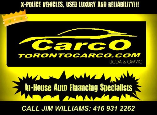 BAD CREDIT? NO CREDIT? NO PROBLEM!!!
COME VISIT US TODAY!
X-POLICE VEHICLES, LUXURY USED & WORK VEHICLES
416 931 2262 or http://t.co/Vkg18JNyqO