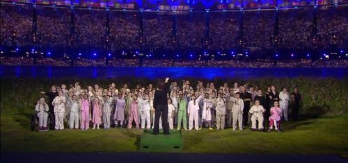 thekaosorg's profile picture. The Kaos Organisation and The Kaos Signing Choir for Deaf & Hearing Children. As seen performing the National Anthem in London 2012's Olympic Opening Ceremony.
