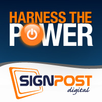 SignpostDigital's profile picture. Signpost Digital specializes in affordable and easy to use in-store digital display solutions for small business.